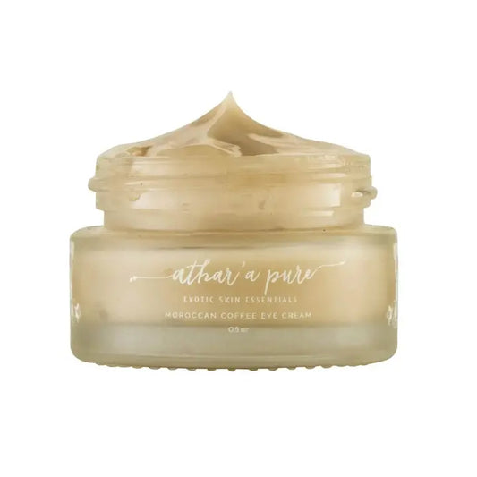 A'thara Pure Moroccan Coffee Eye Cream (Vegan, Organic, 100% Natural)